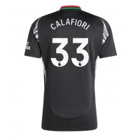 Arsenal Riccardo Calafiori #33 Bortedrakt 2024-25 Kortermet